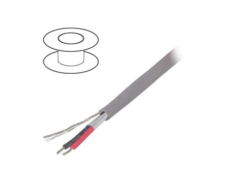 2404C-SL005 Przewód na rolce 30,5m ekranowany Alpha Essential 4x22AWG folia Al-PET