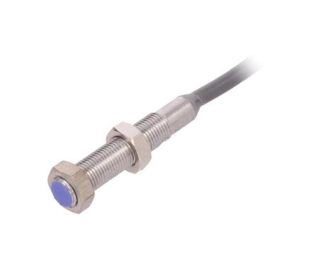 Czujnik indukcyjny NPN / NO 01mm M5 1030VDC 200mA IP67 PCIDS08ZNWM5252M