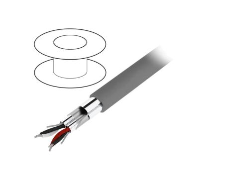 6032C-SL005 Przewód na rolce 30,5m Alpha Essential 2x2x20AWG PVC ciemnoszary 300V