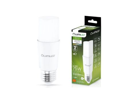 Żarówka LED E27 10W = 75W 1055lm 4000K Neutralna Stick LUMILED