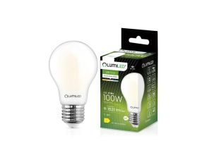 Żarówka LED E27 A60 11W = 100W 1521lm 4000K Neutralna 360 Filament Mleczna LUMILED