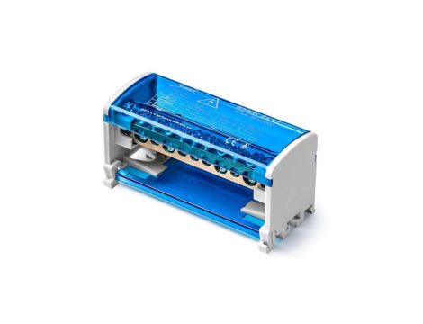 Dwubiegunowy modułowy blok rozdzielczy 2x(7x6mm2 2x25mm2 2x35mm2 ) na szynę TS35 ShNK 2x11 85146002
