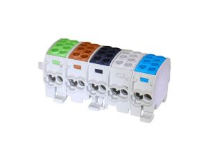 Blok rozdzielczy-odgałęźny Al/Cu SCB 35-5X (80250) SIMBLOCK pięciobiegunowy 35mm2 zie/brą/cza/sza/nie 81507030