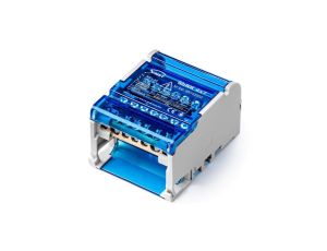 Czterobiegunowy modułowy blok rozdzielczy 4x(5x6mm2 2x25mm2 ) na szynę TS35 ShNK 4x7 85142002