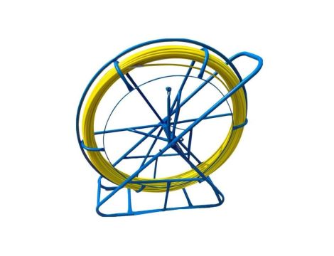 Pilot z włókna szklanego FRP do przeciągania kabli Ø3,8mm, 100m, bez kółek Q-LANTEC