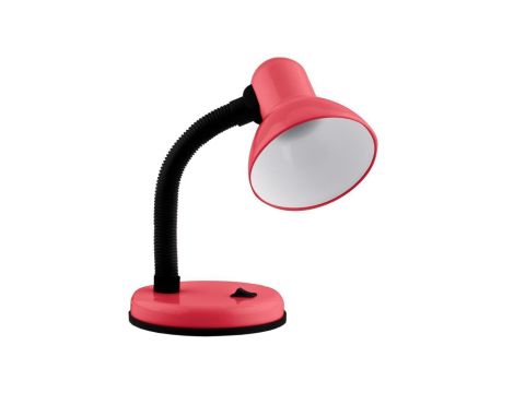 Lampka Biurkowa Stołowa Regulowana Szkolna Nocna E27 Różowa