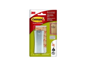 Haczyk do wieszania obrazów / ramek metalowy srebrny 2,2kg 3M COMMAND