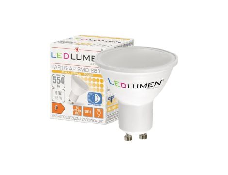 Żarówka LED PAR16-AP GU10 6W 2835 LED WW