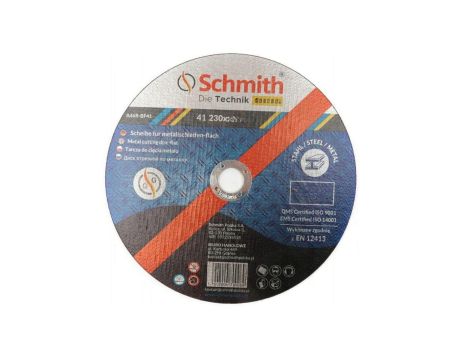 Tarcza do cięcia metalu 230x3,2 mocna Schmith