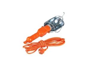 Lampa warsztatowa E27 40W / 230V IP20 z przewodem 5m, hak