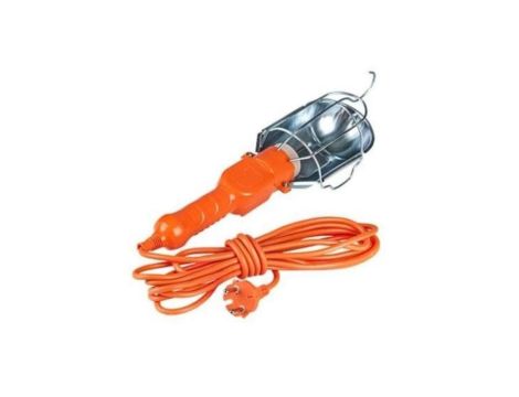 Lampa warsztatowa E27 40W / 230V IP20 z przewodem 5m, hak