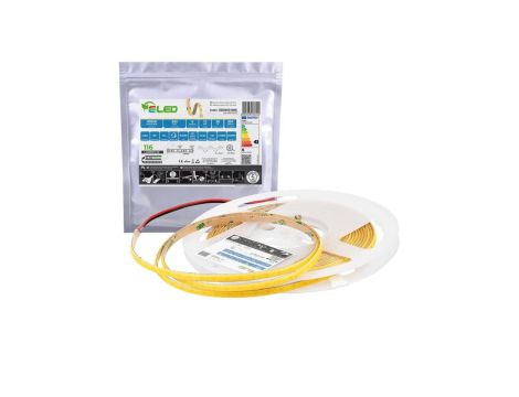 Taśma LED COB Slim 360 chips 12V 6W 116lm/W neutralna 4000K IP20 - ED00031505 /odcinki po 5 m/