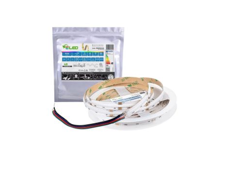 Taśma LED COB RGB 840 chips 24V 15W 48lm/W - ED00031518 /odcinki po 5 m/
