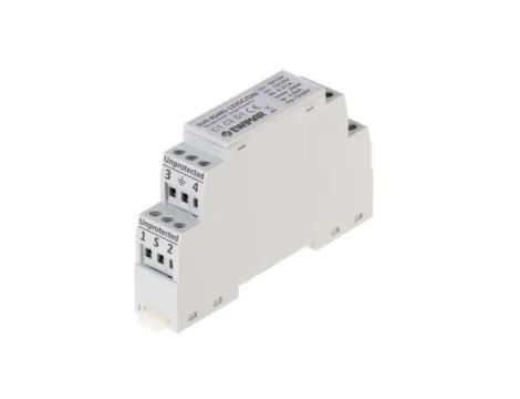 Ogranicznik przepięć magistrali RS-485 i zasilania 12V DC montowany na szynę DIN