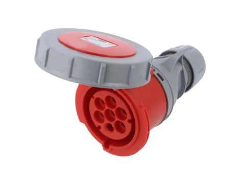 2272-6VZłącze zasilające AC 3-fazowe wtyk 32A 400VAC PIN 7 żeńskie