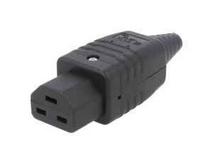 1658.0000Złącze zasilające AC wtyk żeńskie 16A 250VAC IEC 60320