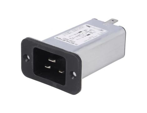 C20F.0001Złącze zasilające AC gniazdo męskie 20A 250VAC IEC 60320