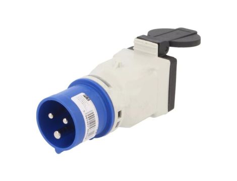 9433103Złącze zasilające AC przejście 16A 230VAC męskie/żeńskie