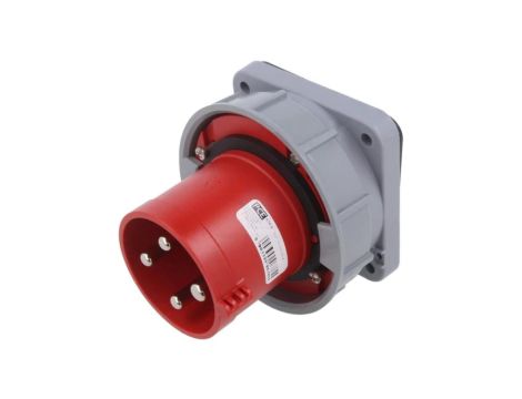 634-6Złącze zasilające AC 3-fazowe gniazdo 63A 400VAC IP67 męskie