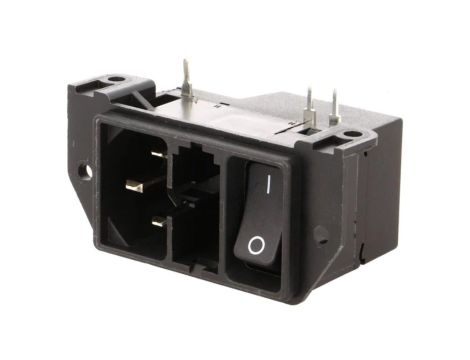 DD21.0121.1111Złącze zasilające AC gniazdo męskie 10A IEC 60320 C14 (E)