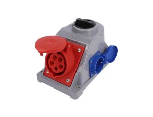 96061551Złącze zasilające AC 3-fazowe gniazdo żeńskie 16A 400VAC żeńskie