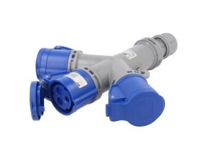 9432006Złącze zasilające AC gniazdo żeńskie 16A 230VAC IEC 60309 żeńskie