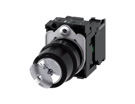 Przełącznik z kluczem Ronis SB30 2-poz bistabilny tworzywo 22mm styk 1Z klucz w poz O+I SIRIUS ACT 3SU1100-4BF11-1BA0