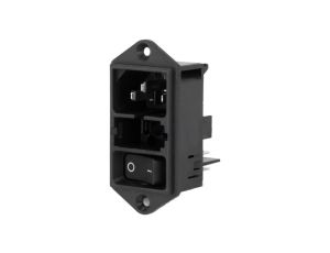 DD11.0111.1110Złącze zasilające AC gniazdo męskie 10A 250VAC IEC 60320