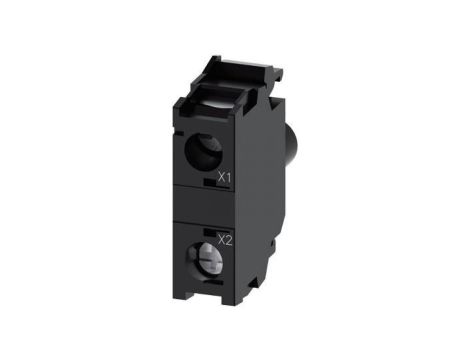 Oprawka blok LED żółty 24-240V AC-DC montaż czołowy przył śrubowe SIRIUS ACT 3SU1401-1BH30-1AA0