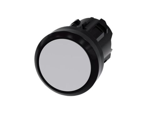 Przycisk 22 mm tworzywo szary płaski z samopowrotem SIRIUS ACT 3SU1000-0AB80-0AA0
