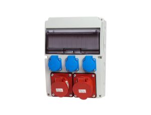 Rozdzielnica stacjonarna 11M 32A/5P 16A/5P 3x230V IP66 RSW113