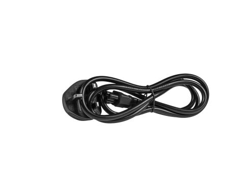 Kabel zasilający sieciowy wtyczka wersja angielska UK - koniczynka 1.2m