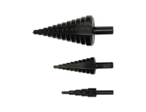 ZESTAW WIERTEŁ STOPNIOWYCH 3SZT.