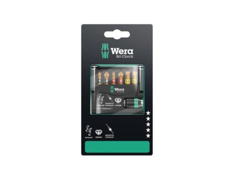 ZESTAW BITÓW BIT-CHECK 7 DIAMOND 1 SB, NA BLISTRZE, 7 CZ