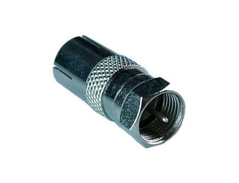 Przejście Łącznik antenowy F (wtyk) / IEC TV (gniazdo)