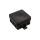 V5 Puszka elastyczna natynkowa 85x85x41mm IP54 12-wl klik z osłoną czarna