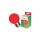 LED KULKA E-27 230V 1W CZERWONY SPECTRUM