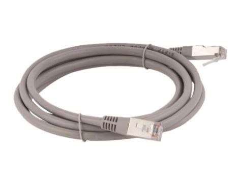 Patchcord FTP kat.6 kabel sieciowy LAN 2x RJ45 linka szary 3m Alantec