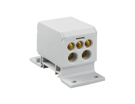 Blok rozdzielczy 2x4-50mm2 + 2x4-35mm2 + 3x2,5-25mm2 szary DB2-S