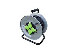 Przedłużacz bębnowy 30m OW3*2,5 4x230V IP44 T bęben metalowy z rączką / E9131Q48263M