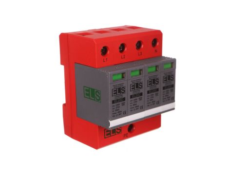 Ogranicznik przepięć Typ T2 4P 275V 40kA 1,3kV EL20C 4P