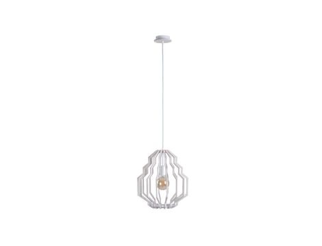 Lampa wisząca nowoczesna drewno 1xE27 RUFO