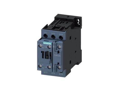 STYCZNIK, AC-3, 7.5 KW/400 V, 1 NO+1 NC, DC 48 V, 3-BIEG, WIELKOŚĆ S0, PRZYŁ. ŚRUBOWE 3RT2025-1BW40