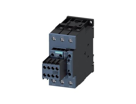 Przekaźnik stycznikowy, AC-3 80 A, 37 kW / 400 V 2 NO + 2 NC, 24 V DC z warystorem 3-biegunowym 3RT2038-1KB44