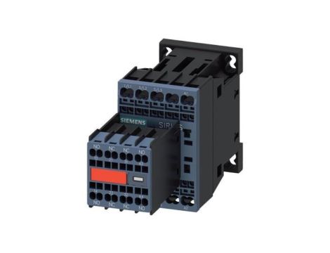 STYCZNIK, AC-3, 4 KW/400 V, 2 NO+2 NC, AC 230 V, 50/60 HZ, 3-BIEG, WIELKOŚĆ S00, PRZYŁ. SPRĘŻYNOWE 3RT2016-2AP04-3MA0