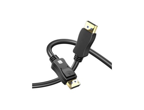 Kabel DisplayPort 2.1 Techly 10K 8K 4K 240Hz HDR 54G Profesjonalny /2 m/ ICOC DSP-A21-020