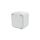 Gniazdo z uziemieniem pojedyncze natynkowe Aqua Pro IP55 białe 60224