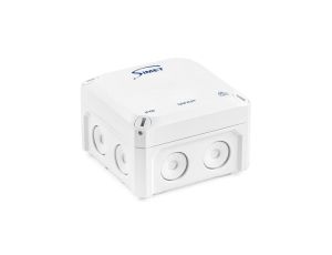 Puszka naścienna 85x85x54mm IP66 z membranami biała SNFK08 83168006