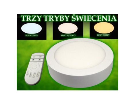 Panel led Winter 18W 230V WW+DW+CW dimmable+pilo