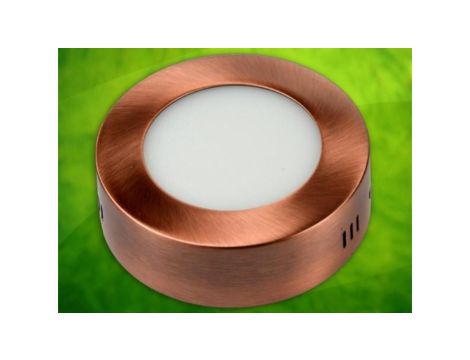 Panel led Winter 6W 230V CW mosiądz